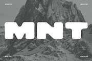 Mesa -Wide Bold Sans Serif Hand Made, a Sans Serif Font by Swatch Supply (Thumbnail 8 of 8)