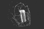 Silver 250ml Aluminum Can 3D Model, an Object 3D Model by rebrandy (Thumbnail 3 of 7)