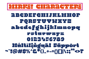 MIRKS Retro Font