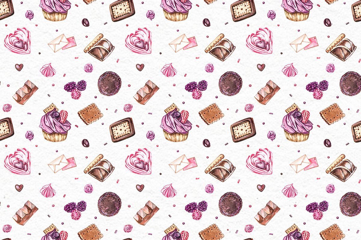 Cakes and sweets illustrations, a Decorative Illustration by Ann Astro (Photo 12 of 17)