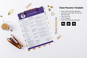 Resume Template and Cover Letter, a Resume Template by designvillage (Thumbnail 11 of 13)