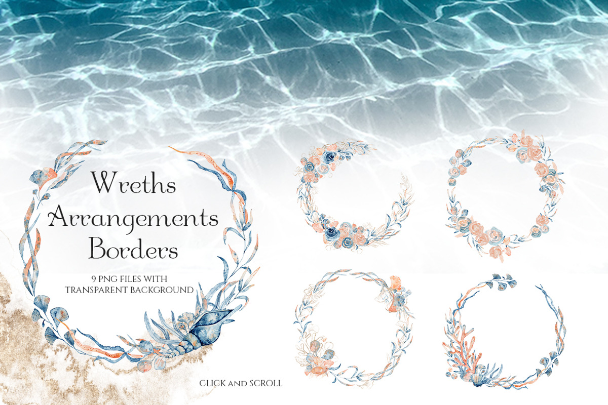Underwater Watercolor Collection, an Animal Illustration by Evgeniia (Photo 12 of 16)