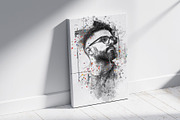 Vintage Watercolor Mixed Media Art, an Action Add-On by MRI STUDIO (Thumbnail 3 of 25)