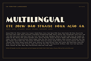 Octave 2.0 | An Art Deco Font Family, a Sans Serif Font by Lauren Hodges (Thumbnail 12 of 13)