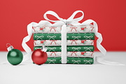 Christmas Pattern Roses & Bows, a Pattern Graphic by Schatzi Graphik (Thumbnail 6 of 6)