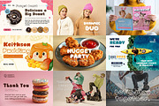10 Display Bubble Fonts Bundle, a Handwritten Font by ZoloDesignHub (Thumbnail 4 of 6)