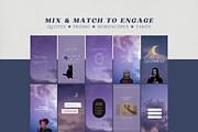 Mystical Instagram Astrology Canva, a Social Media Template by Story Native (Thumbnail 10 of 11)