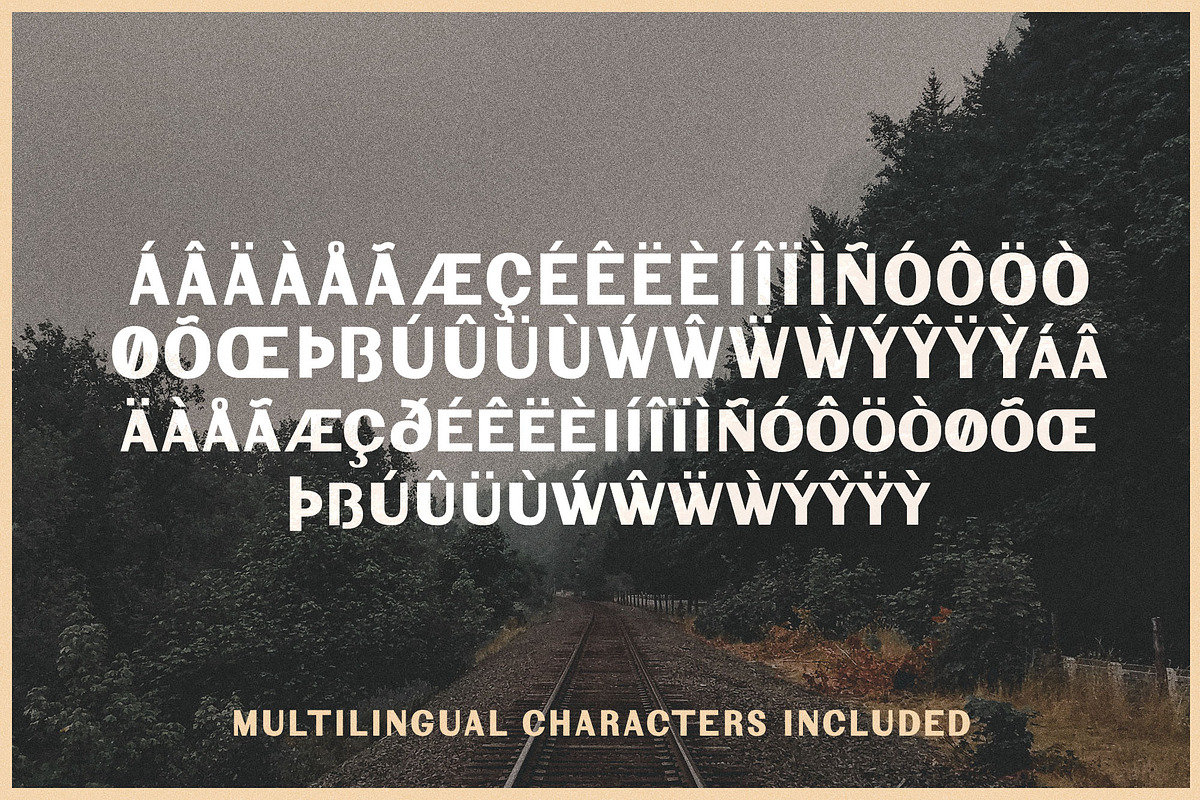 Riverwest Vintage Industrial Font, a Sans Serif Font by Parker Creative (Photo 10 of 10)