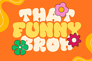 Wacky – Retro Bubble Display Font, a Handwritten Font by MaikoHatta (Thumbnail 2 of 7)