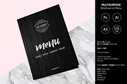 Multipurpose Brochure or Menu, a Brochure Template by Studio Nordic (Thumbnail 2 of 3)