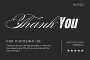 Card Template Thank You, a Graphic by Dheny Designer (Thumbnail 9 of 10)