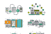 Thinline Illustrations Collection, a Finance Illustration by Anatolii Babii (Thumbnail 3 of 4)