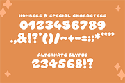 ZOOT Font — Funky & Bubbly Style, a Sans Serif Font by sophinka design (Thumbnail 7 of 10)