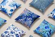 Chinoiserie Blue Floral Patterns, a Pattern Graphic by Ninterints (Thumbnail 11 of 18)