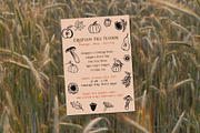 Whimsy Fall Handdrawn Autumnal Icons, a Decorative Illustration by SunnyAfternoons (Thumbnail 10 of 11)