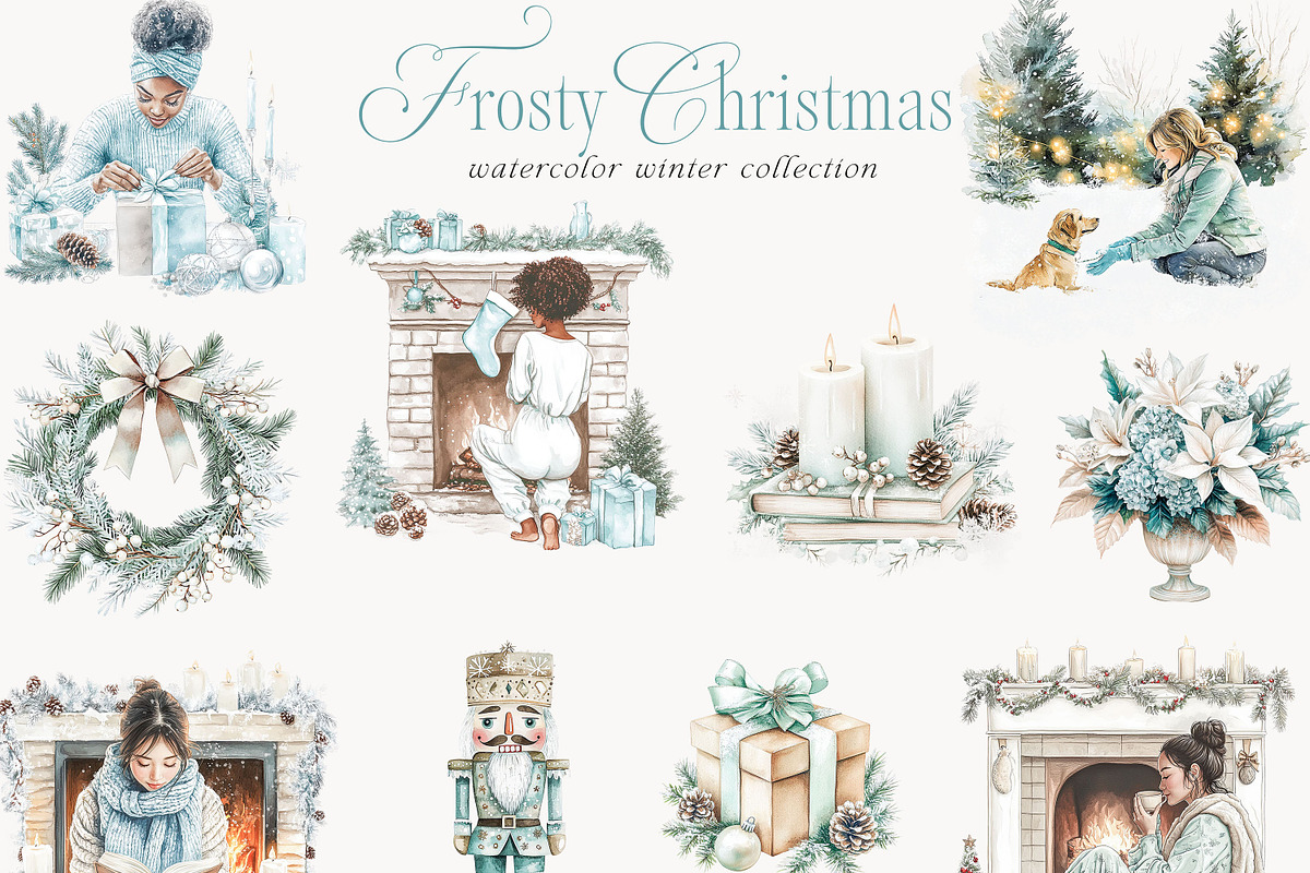 New! Winter Christmas Edition, a Seasonal Illustration by Isabelle Salem (Photo 79 of 227)