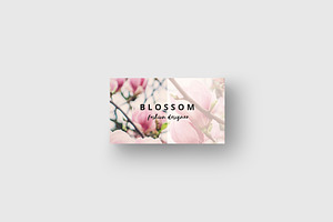 Vintage Flower Business Card