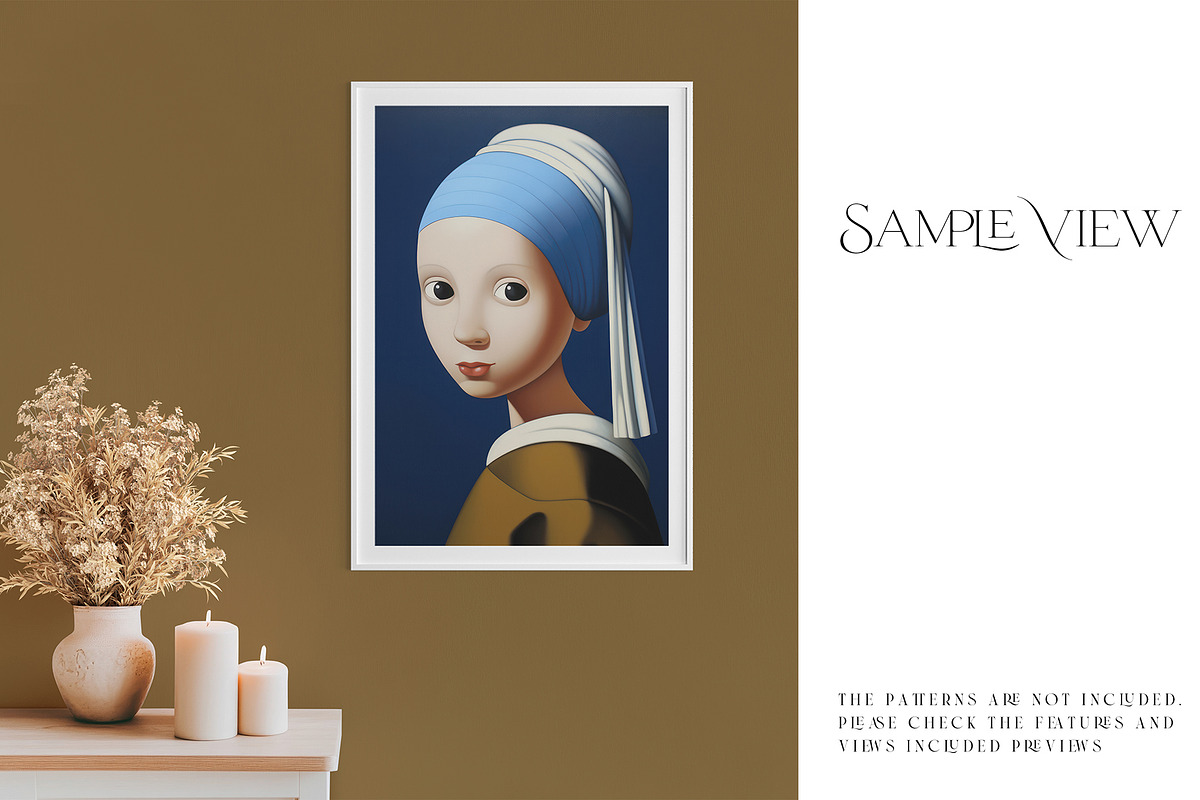 44 Frames and Wallpaper Mockups, a Mockup by mock-ups (Photo 16 of 16)