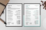 Resume/CV Template I, a Resume Template by Print Forge (Thumbnail 2 of 4)