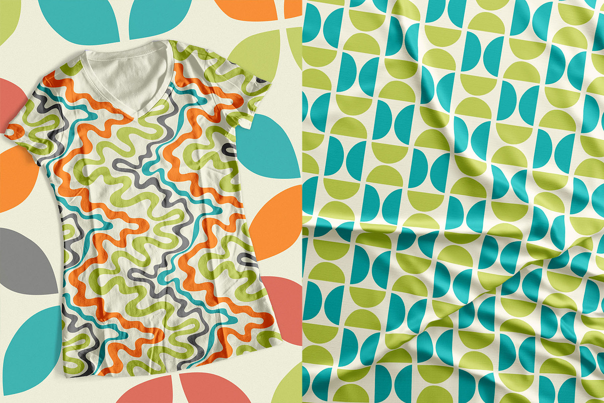 HAPPY COLORS, 30 patterns, a Pattern Graphic by pineart (Photo 4 of 6)