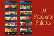 Procreate Christmas Palettes, a Palette Add-On by My Creative Corner (Thumbnail 2 of 2)