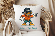 Cool Hip Hop Duck Digital PNG, an Illustration by DreamCafeArt (Thumbnail 6 of 7)