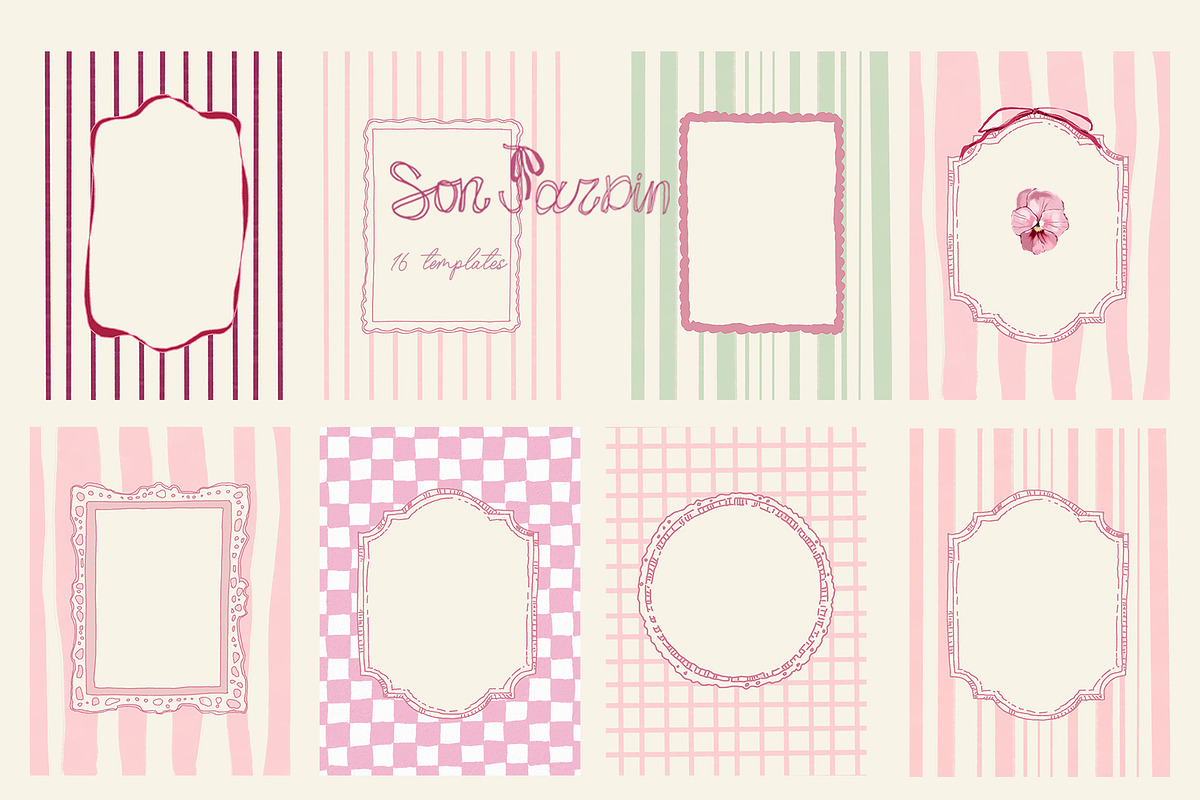 Cottage Core PNG Florals Bundle, a Decorative Illustration by whiteheartdesign (Photo 24 of 48)