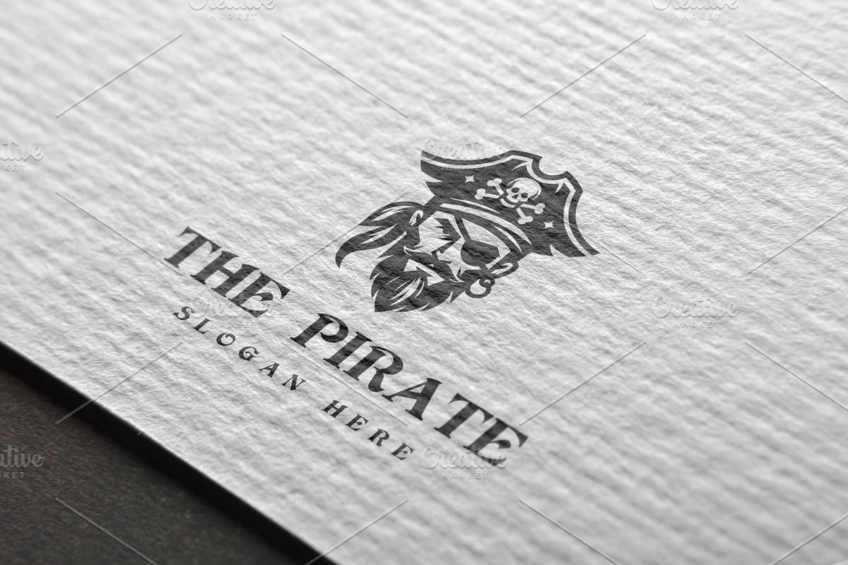 Pirate Logo, a Branding & Logo Template by Pixes (Photo 2 of 2)