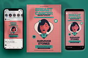 Temaso - Breast Cancer Awareness, a Flyer Template by Attype (Thumbnail 2 of 5)