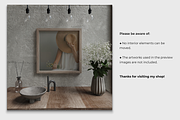 Minimalist Interior | Frame Mockups, a Print Template by Creative Studio HZ (Thumbnail 4 of 4)