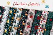 Christmas Magic Watercolor Clipart, a Seasonal Illustration by DiashaArt (Thumbnail 16 of 18)
