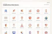 3D SEO & Web, an Emoji Icon by River Visual (Thumbnail 2 of 5)
