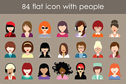 Flat Icons With People, an Icon by Gurza SHOP (Thumbnail 3 of 5)