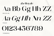 The Royale, a Serif Font by AnayaStudio (Thumbnail 9 of 12)