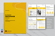 White Paper | Canva, InDesign, a Brochure Template by ArtisticLand (Thumbnail 3 of 7)