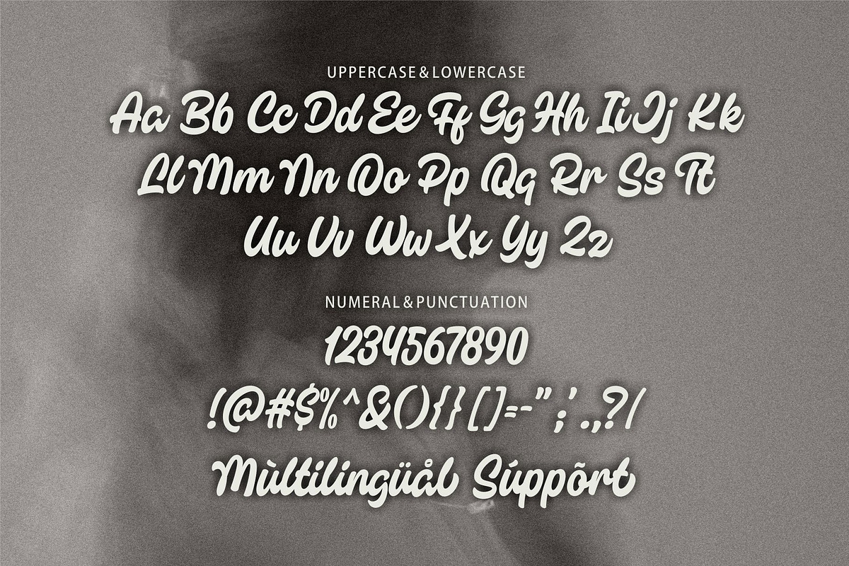 Lingkar Timor - Vintage Script Font, a Script Font by HanzelSpace Studio (Photo 6 of 6)