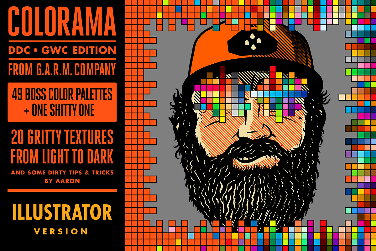 Colorama: DDC/GWC Edn. (Illustrator), a Palette Add-On by G.A.R.M. Company (Photo 1 of 9)