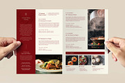 Christmas Dinner Mini Brochure, a Brochure Template by BrandPacks (Thumbnail 4 of 6)