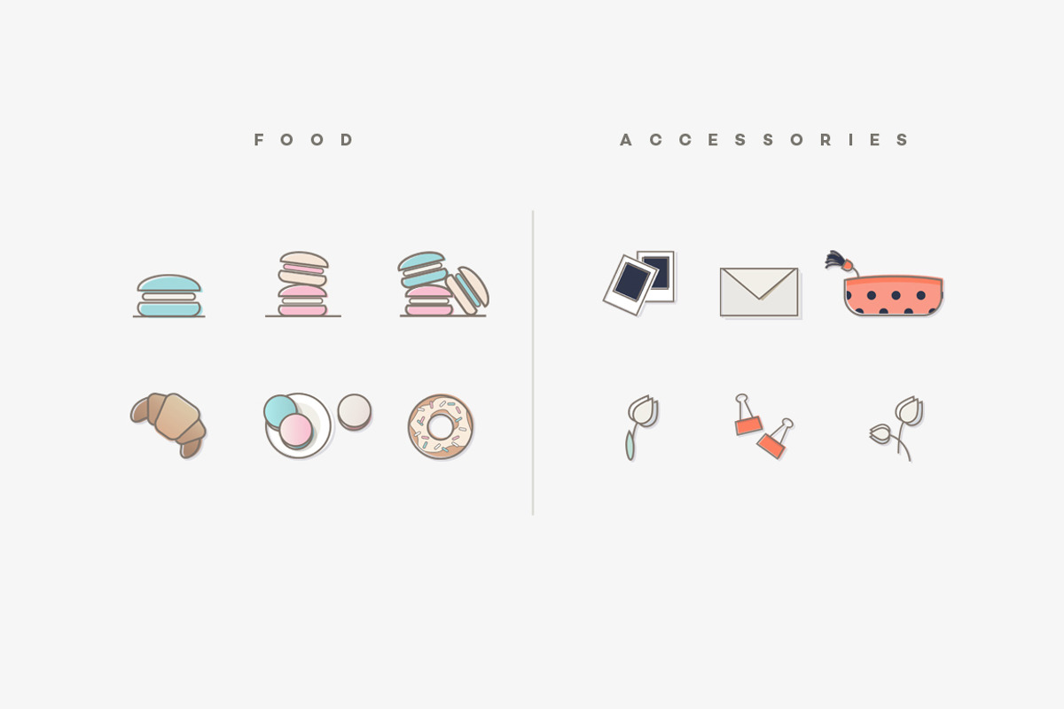 Styled stock photography icons, an Outline Icon by Polar Vectors (Photo 19 of 26)