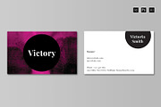 VICTORY Business Card Template, a Business Card Template by Nectarine (Thumbnail 5 of 9)