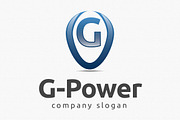 G Power Logo Template, a Branding & Logo Template by PixaSquare (Thumbnail 1 of 3)
