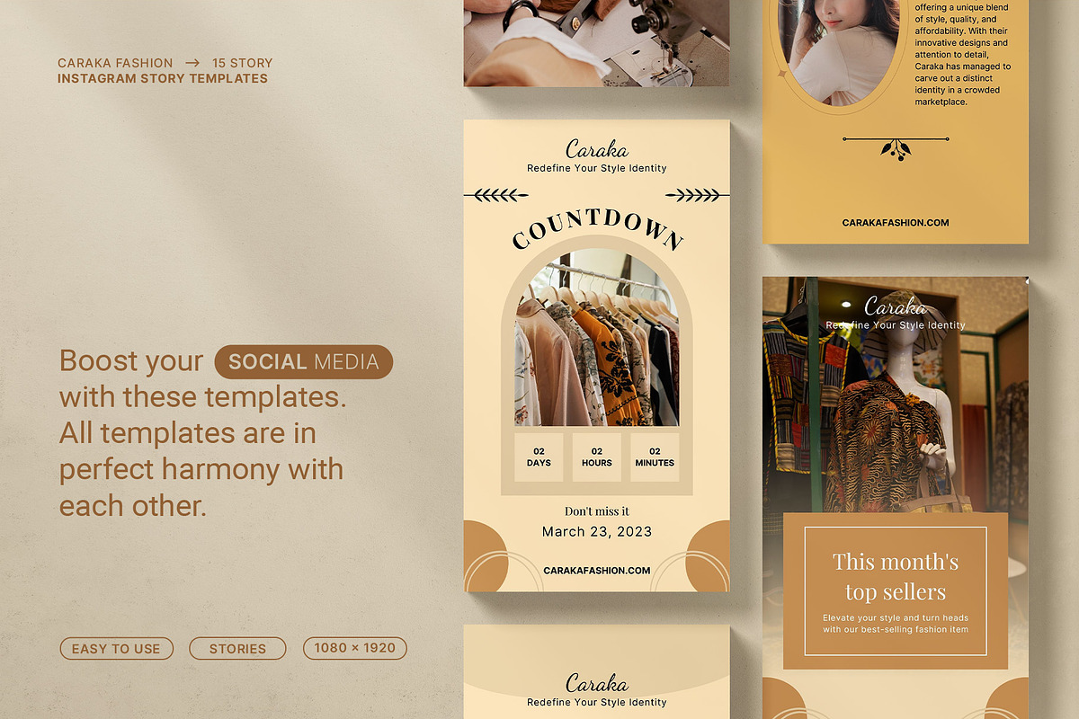 Fashion Canva Instagram Story, a Social Media Template by prajapixels (Photo 2 of 6)