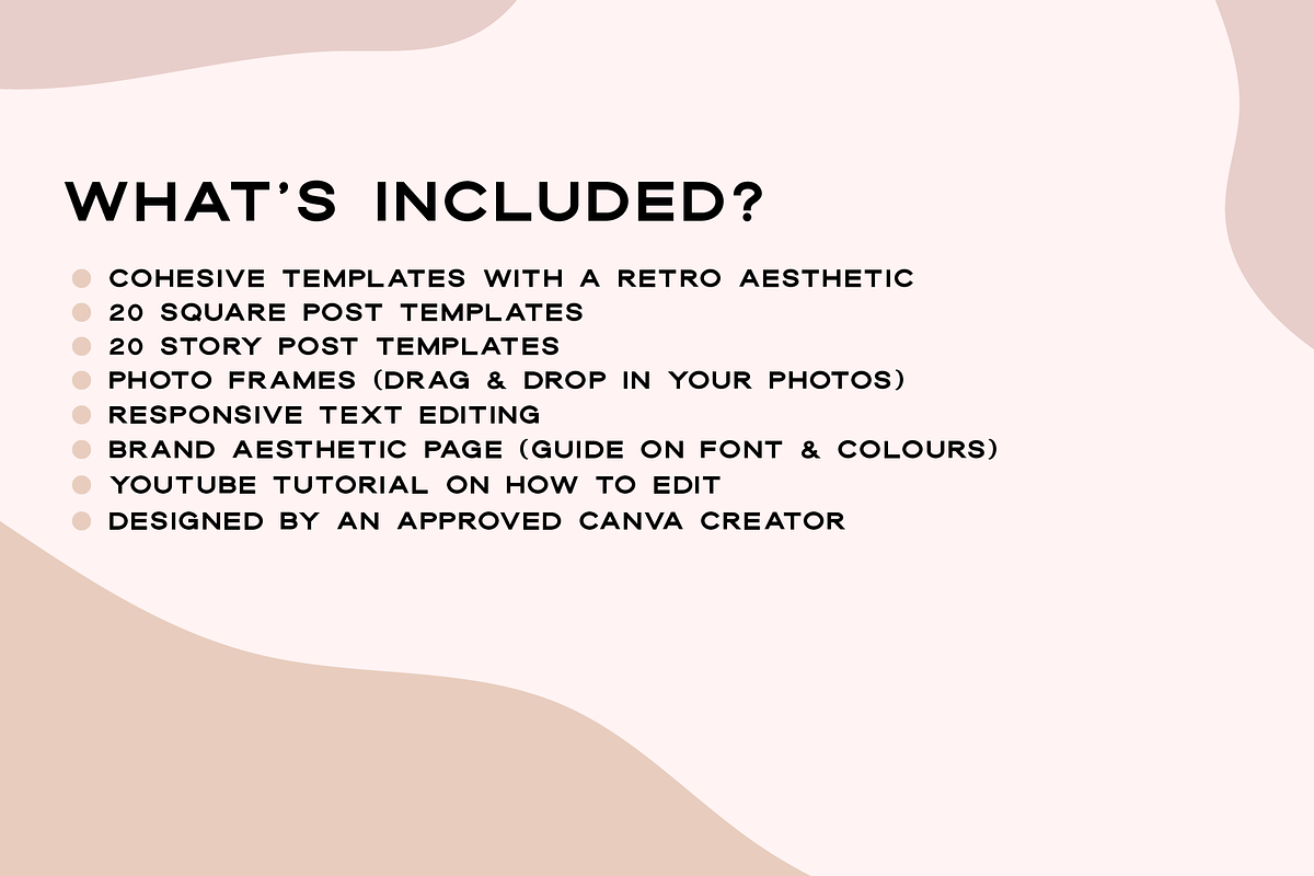 Byron Bay Canva Templates, a Social Media Template by Brodi-Rose Creative Co (Photo 5 of 12)