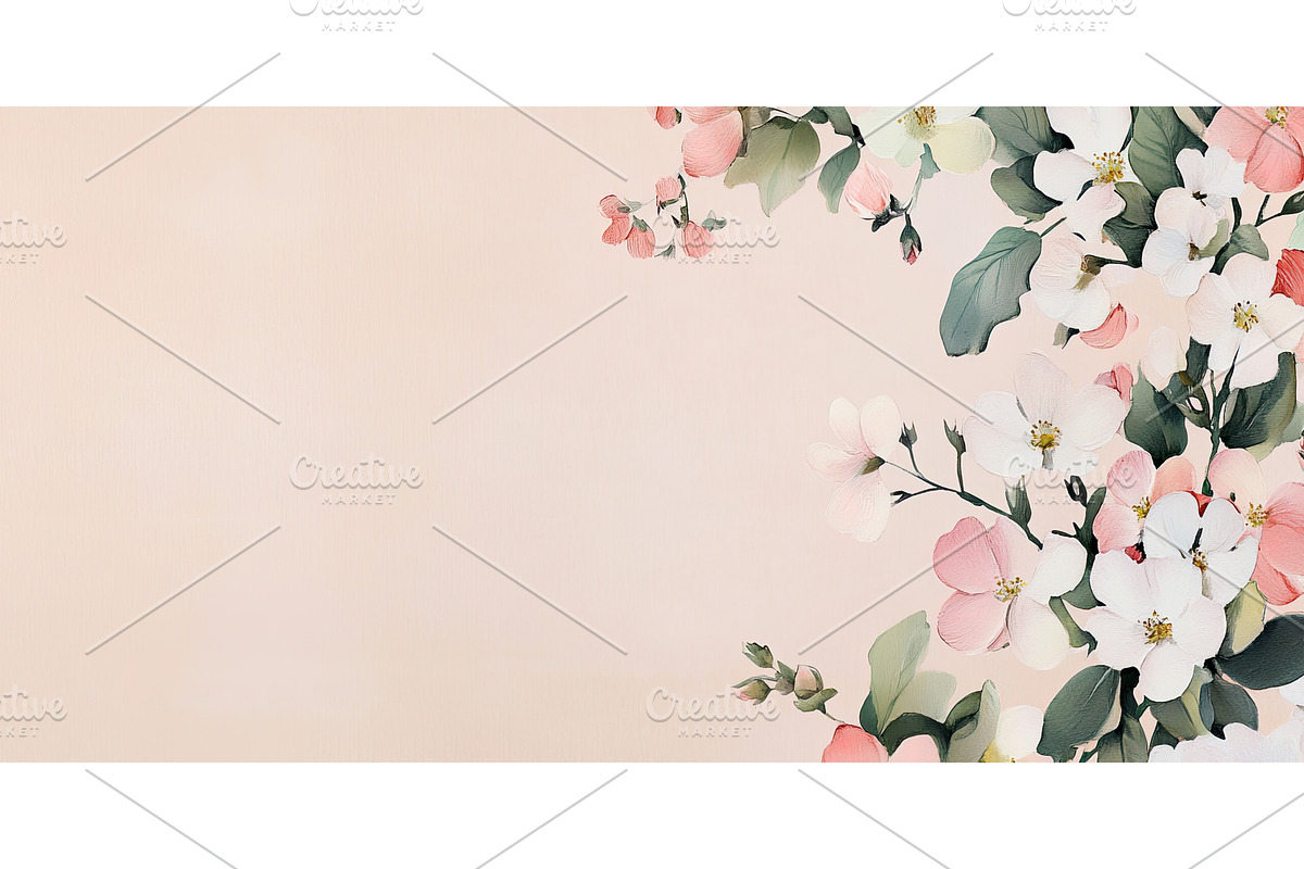 Floral arrangement with white and, an Object Illustration by Lermont51