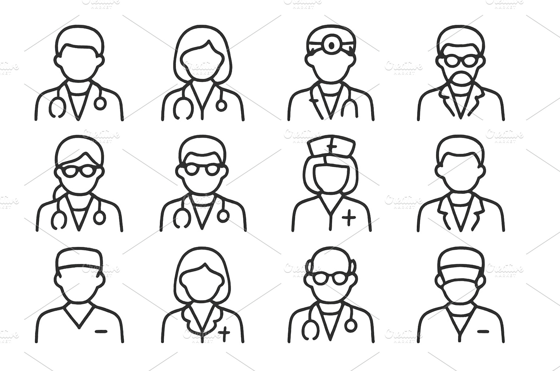 Medical professionals in various, a Health & Medical Photo by ZinetroN