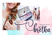Augustha - Lovely Script, a Script Font by figuree studio (Thumbnail 4 of 6)