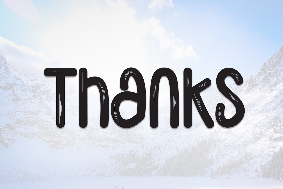 Good Winter | Script Font, a Script Font by Scratchones (Photo 8 of 8)