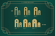 GC Neomilan - Neo Art Deco Typeface, a Sans Serif Font by Glyphonic (Thumbnail 4 of 16)