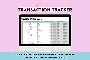 Budget Spreadsheet Expense Tracker