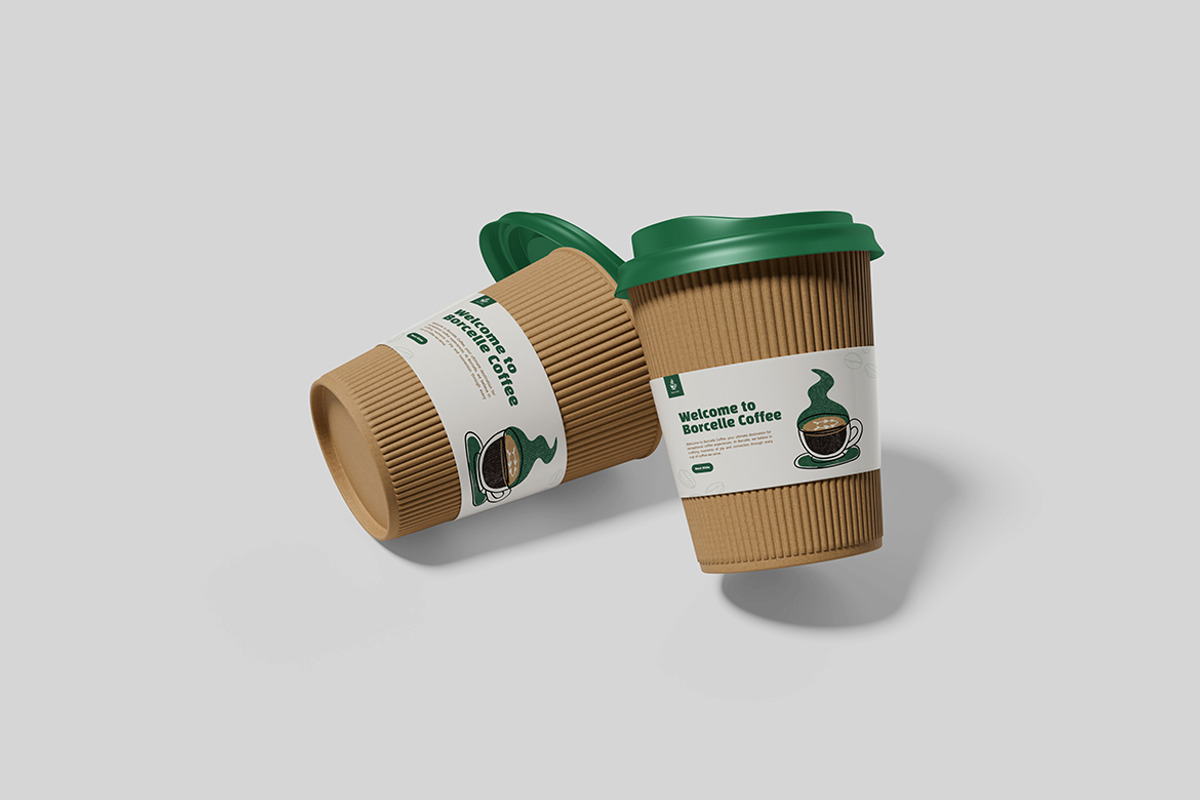 Coffee Cup Mockup, a Packaging Mockup by Pikachudesign (Photo 5 of 5)